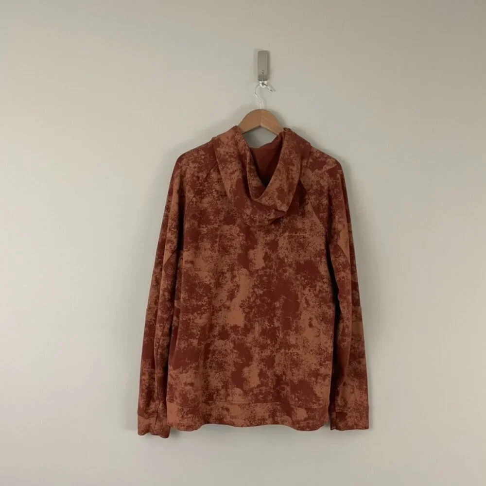 Lululemon City Sweat Pullover Hoodie Astral Dark Terracotta Men's Size Large - Picture 2 of 7